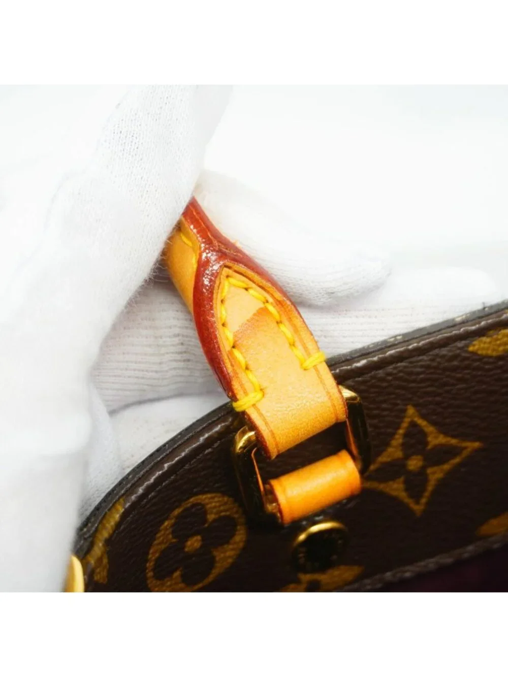 Louis Vuitton Handbag Monogram Montaigne BB Brown 2-Way Bag
